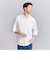 【WEB限定 WARDROBE SMART】コットン ネル ワイドカラーシャツ
