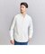 【WEB限定 WARDROBE SMART】コットン ネル ワイドカラーシャツ