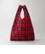 ＜BAGGU＞タータンチェック ポケッタブルバッグ /STANDARD 日本限定モデル