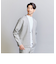 【WEB限定 WARDROBE SMART】ダブルニット カーディガン/セットアップ対応