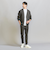 【WEB限定 WARDROBE SMART】ダブルニット カーディガン/セットアップ対応