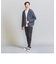 【WEB限定 WARDROBE SMART】ダブルニット カーディガン/セットアップ対応