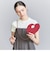 ＜ajew＞dress HEART チェーン ストラップ iPhone14Proケース