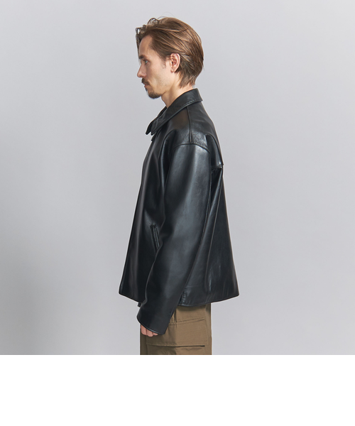 NZ シープ レザー ブルゾン｜ビューティー＆ユース ユナイテッド