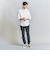 【WEB限定 WARDROBE SMART】コットン ワイドカラー スキッパー シャツ