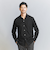 【WEB限定 WARDROBE SMART】コットン ワイドカラー スキッパー シャツ