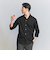 【WEB限定 WARDROBE SMART】コットン ワイドカラー スキッパー シャツ