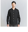 【WEB限定 WARDROBE SMART】コットン ワイドカラー スキッパー シャツ