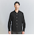 【WEB限定 WARDROBE SMART】コットン ワイドカラー スキッパー シャツ