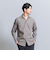 【WEB限定 WARDROBE SMART】コットン ワイドカラー スキッパー シャツ
