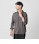 【WEB限定 WARDROBE SMART】コットン ワイドカラー スキッパー シャツ