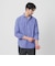 【WEB限定 WARDROBE SMART】コットン ワイドカラー スキッパー シャツ