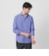 【WEB限定 WARDROBE SMART】コットン ワイドカラー スキッパー シャツ