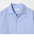 【WEB限定 WARDROBE SMART】コットン ワイドカラー スキッパー シャツ