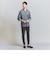 【WEB限定 WARDROBE SMART】コットン ワイドカラー スキッパー シャツ