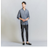 【WEB限定 WARDROBE SMART】コットン ワイドカラー スキッパー シャツ