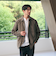 【WEB限定 WARDROBE SMART】スエードライク シャツ