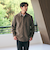 【WEB限定 WARDROBE SMART】スエードライク シャツ
