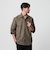 【WEB限定 WARDROBE SMART】スエードライク シャツ