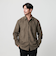 【WEB限定 WARDROBE SMART】スエードライク シャツ