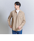 【WEB限定 WARDROBE SMART】スエードライク シャツ