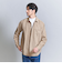 【WEB限定 WARDROBE SMART】スエードライク シャツ