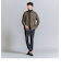 【WEB限定 WARDROBE SMART】スエードライク シャツ