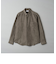 【WEB限定 WARDROBE SMART】スエードライク シャツ