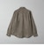 【WEB限定 WARDROBE SMART】スエードライク シャツ