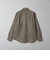 【WEB限定 WARDROBE SMART】スエードライク シャツ