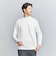 【WEB限定 WARDROBE SMART】クリア ガスコットン モックネック カットソー【抗菌・防臭】