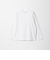 【WEB限定 WARDROBE SMART】クリア ガスコットン モックネック カットソー【抗菌・防臭】