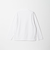 【WEB限定 WARDROBE SMART】クリア ガスコットン モックネック カットソー【抗菌・防臭】