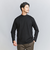 【WEB限定 WARDROBE SMART】クリア ガスコットン モックネック カットソー【抗菌・防臭】