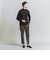 【WEB限定 WARDROBE SMART】クリア ガスコットン モックネック カットソー【抗菌・防臭】