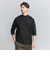 【WEB限定 WARDROBE SMART】クリア ガスコットン モックネック カットソー【抗菌・防臭】