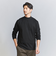 【WEB限定 WARDROBE SMART】クリア ガスコットン モックネック カットソー【抗菌・防臭】
