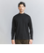 【WEB限定 WARDROBE SMART】クリア ガスコットン モックネック カットソー【抗菌・防臭】