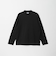 【WEB限定 WARDROBE SMART】クリア ガスコットン モックネック カットソー【抗菌・防臭】