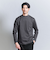 【WEB限定 WARDROBE SMART】クリア ガスコットン モックネック カットソー【抗菌・防臭】