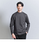 【WEB限定 WARDROBE SMART】クリア ガスコットン モックネック カットソー【抗菌・防臭】