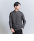 【WEB限定 WARDROBE SMART】クリア ガスコットン モックネック カットソー【抗菌・防臭】