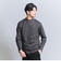 【WEB限定 WARDROBE SMART】クリア ガスコットン モックネック カットソー【抗菌・防臭】