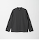 【WEB限定 WARDROBE SMART】クリア ガスコットン モックネック カットソー【抗菌・防臭】