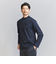 【WEB限定 WARDROBE SMART】クリア ガスコットン モックネック カットソー【抗菌・防臭】