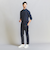 【WEB限定 WARDROBE SMART】クリア ガスコットン モックネック カットソー【抗菌・防臭】