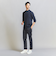 【WEB限定 WARDROBE SMART】クリア ガスコットン モックネック カットソー【抗菌・防臭】