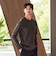 【WEB限定 WARDROBE SMART】NORITAKE クルーネック スマートフィット カットソー
