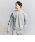 【WEB限定 WARDROBE SMART】ダブルニット クルーネック スウェット/セットアップ対応