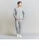 【WEB限定 WARDROBE SMART】ダブルニット クルーネック スウェット/セットアップ対応